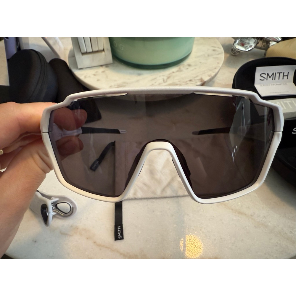 Men's SMITH Shift MAG Sunglasses One Size White Black